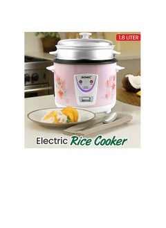 iSONIC Electric Rice Cooker 1.8L 1.8 L 700.0 W IRC 758 Pink/White/Silver  - Image 5