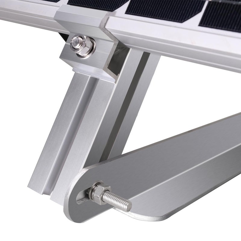 Renogy Solar Panel Side of Pole Mount for 50W/100W Solar Panel (Mount only) for Flat Surface Off-Grid Systems, and Panels Up to 100W - Image 3