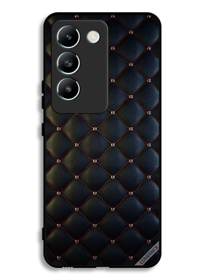 Covernex Vivo Y100 4G Protective Case Cover Stappers On Cloth Pattern - Image 1