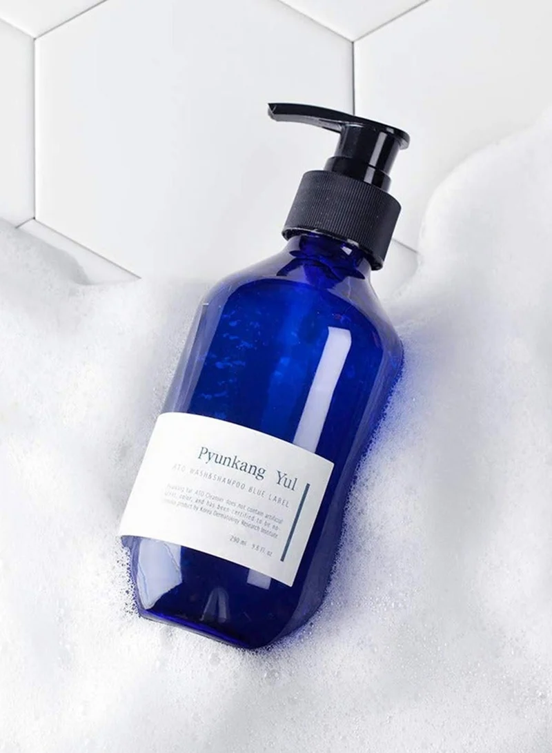Pyunkang Yul أتو غسول وشامبو الملصق الأزرق ٢٩٠ مل