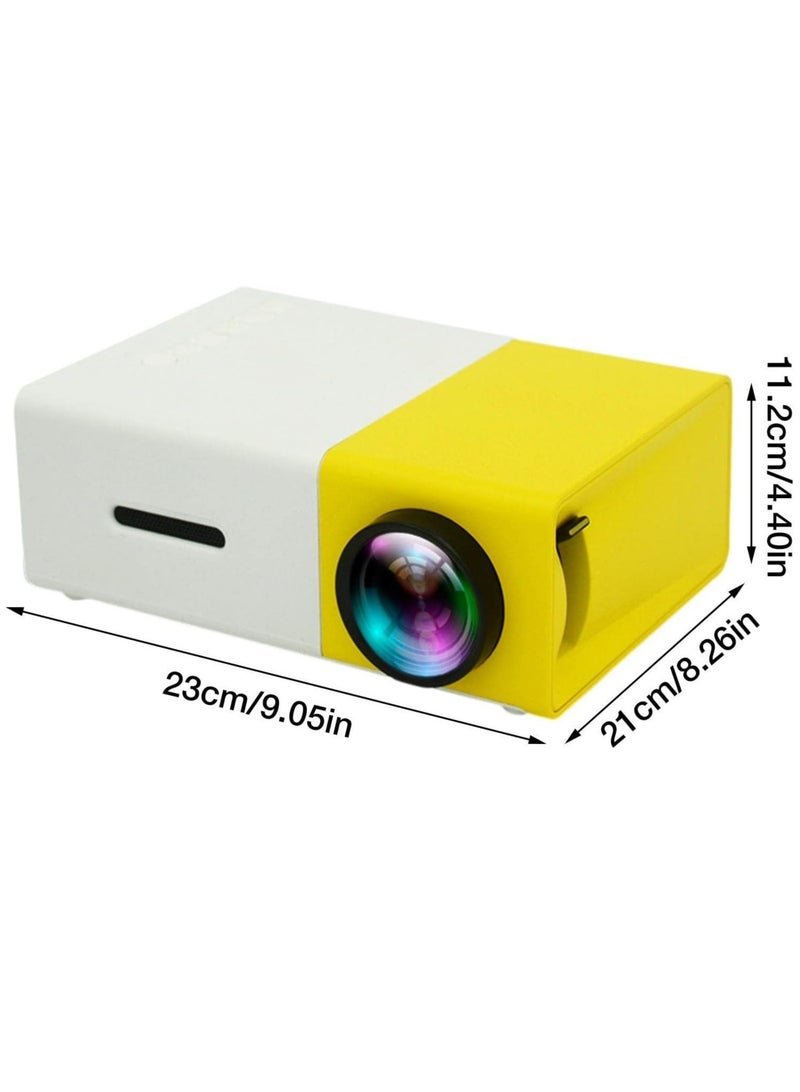 "YG300 Micro Mini Projector – Ultra-Durable Portable Projector for Smartphones, Laptops, and Home Theater"  - Image 4
