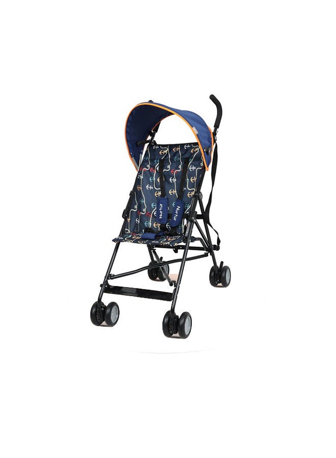 Nurtur Rex Buggy Stroller Multicolor Lightweight Stroller with Compact Fold Canopy Shoulder Strap 6 to 36 monthsMulticolor Official Nurtur Product - Image 1