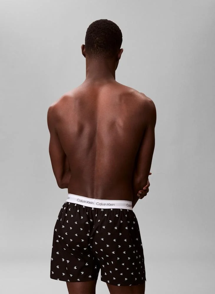 CALVIN KLEIN Printed Poplin Boxers