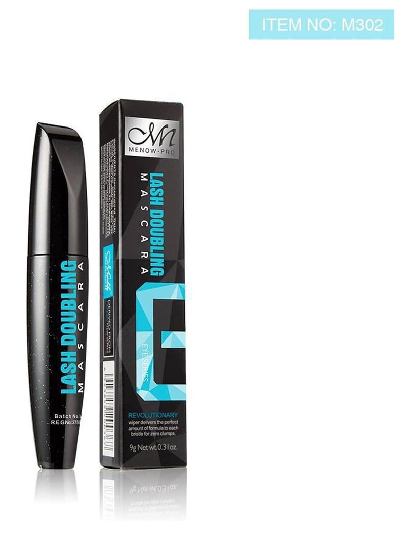 ام ان ماسكارا مضاعفة للرموش من سلسلة العيون أسود ثوري - M302 - 9 مل - Image 1