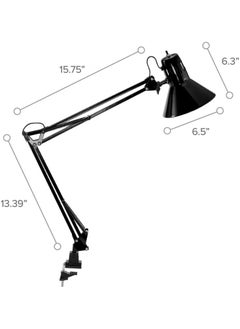 Tertial Led Metal Table Lamp, 13cm - Black  - Image 4