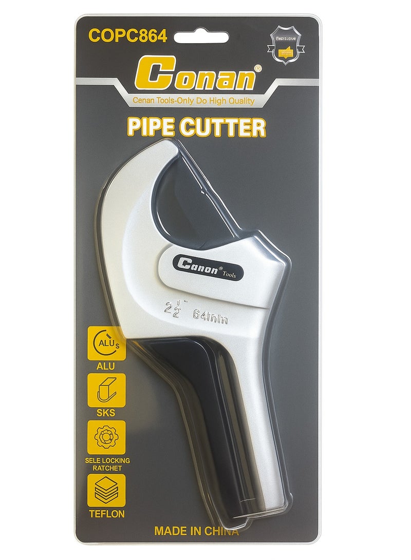 Conan 64mm Heavy-Duty Pipe Cutter – Ergonomic Design & Sharp Blade | Model COPC864 - Image 1