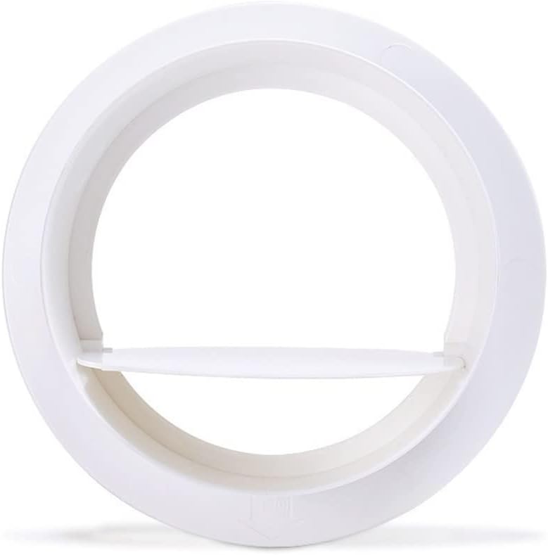 200mm Round Exhaust Fan Check Valve Backdraft Damper For Bathroom Kitchen Ventilation - Image 3