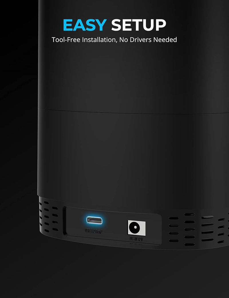 SABRENT محطة إرساء SSD خارجية من SABRENT 4Bay USB TypeC DS4BNE - Image 5