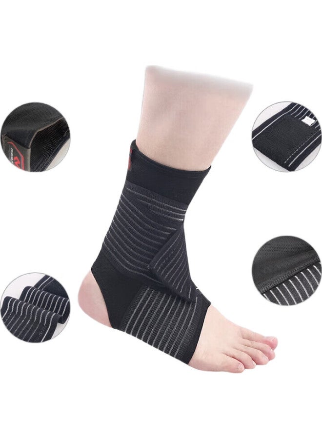 McDavid Ankle Brace For Men And Women, Sports Injury Support, Ankle Stability, Rehabilitation, And Prevention Of Ankle Sprains, Joint Protection Sleeve 433, Black, Size S - Image 2