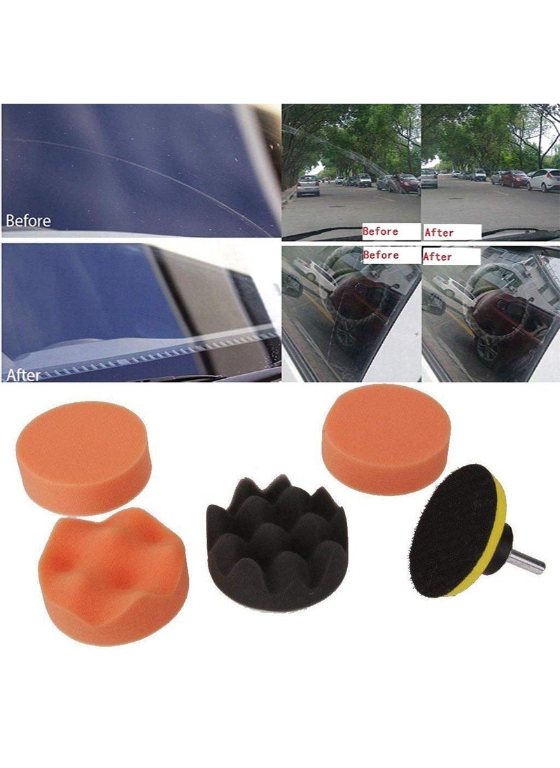 DIY Crafts DIY Crafts 3inch Drill Thread Sucker Wool Cleaning Polishing Sponge Set of 6 Multicolour  - Image 3