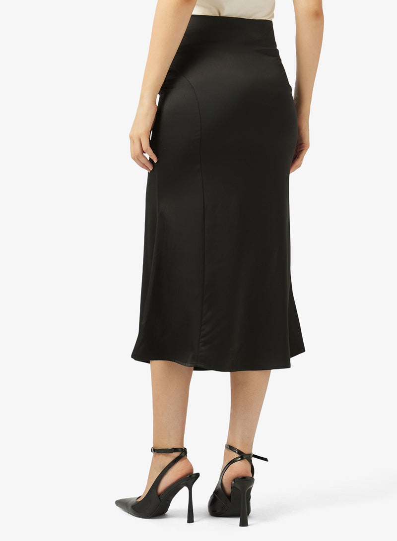 ELLA Draped Column Skirt - Image 3