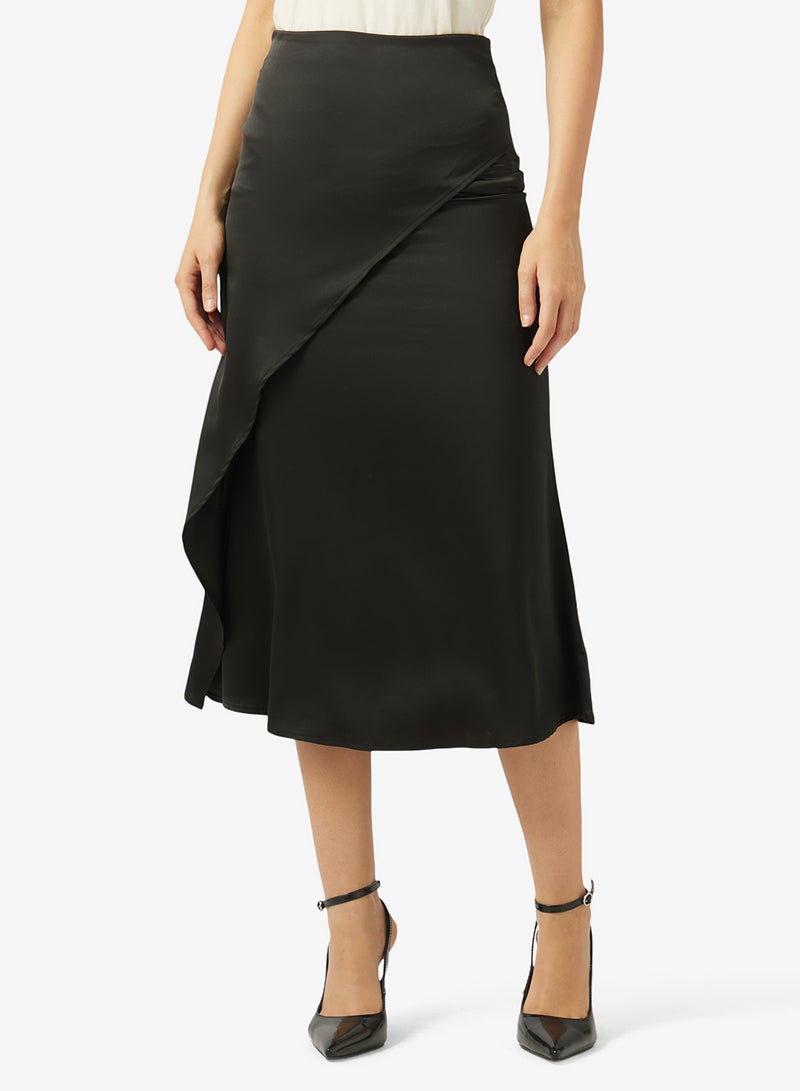 ELLA Draped Column Skirt - Image 1