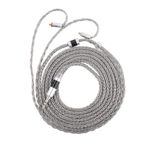 Linsoul Tripowin Zonie IEM Cable 2m Long Earbud Cord 16 Core Silver Plated Earphone Cable in Ear Monitor Wire for Audiophile Musician MMCX - Image 1