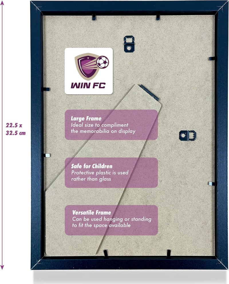 Win FC Jarrod Bowen A4 Framed Photo Display - Reproduced Digital Signature - Gift For West Ham Fans - Image 2