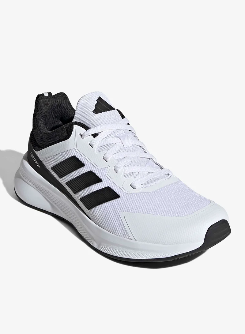 Adidas FTWWHT/CBLACK/FTWWHT Youth Fortarun 4.0  | Best Price UAE