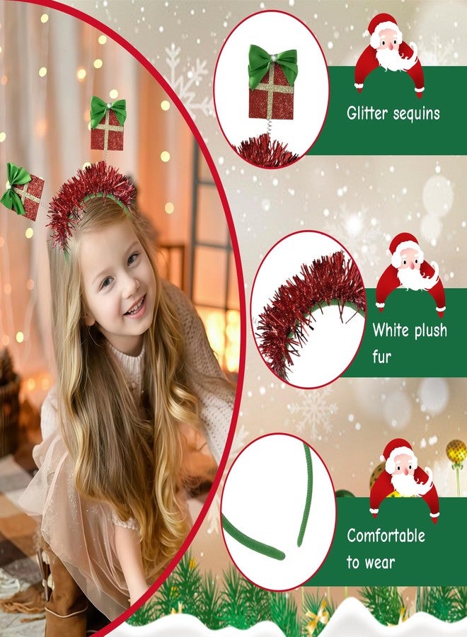 ZEYER Christmas Headbands Cute Gingerbread Man Design Headbands Party Gift Accessories for Women and Girls (Christmas Gift) - Image 4