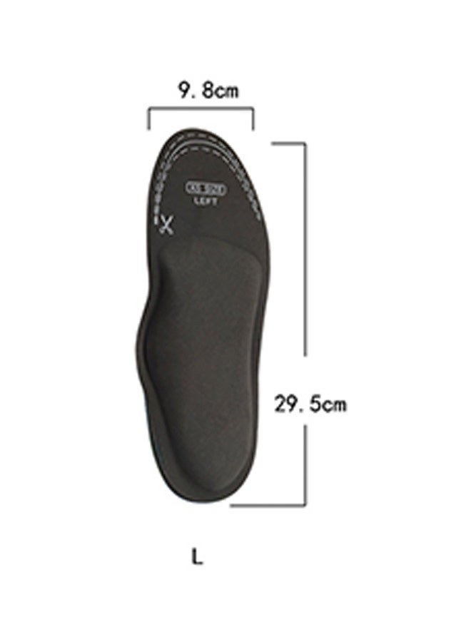 Arch Support Orthotic Insoles,Soft Plantar Fasciitis Insoles, Shock Absorption Cushioning Shoes Insoles for Flat Feet Heel Spurs Foot Pain overpronation for Men Women(L 44-45) - Image 3