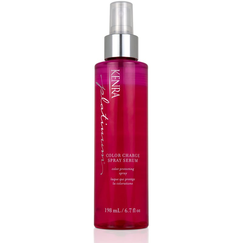 Kenra Professional Platinum Color Charge Spray Serum | Color Protecting Spray |Retains Color Pigments With Shine | Environmental & Thermal Protection | All Hair Types | 6.7 fl. Oz - Image 2