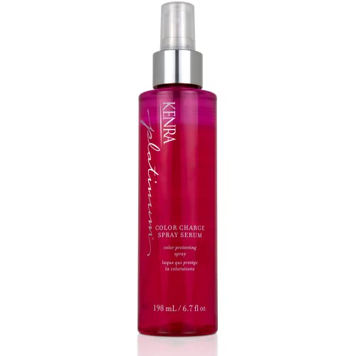 Kenra Professional Platinum Color Charge Spray Serum | Color Protecting Spray |Retains Color Pigments With Shine | Environmental & Thermal Protection | All Hair Types | 6.7 fl. Oz - Image 1