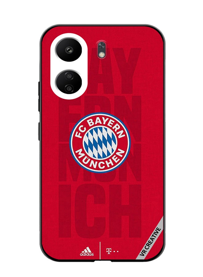 VR CREATIVE Protective Case Cover For Xiaomi Redmi 13C Fc Bayern Munich Design Multicolour - Image 1