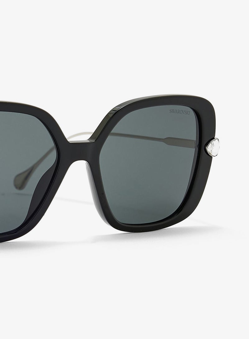 SWAROVSKI 0Sk6011 Oversized Sunglasses - Image 4