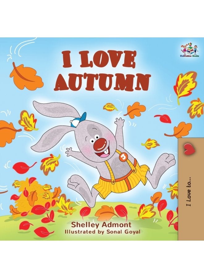 I Love Autumn Fall children s book - Paperback