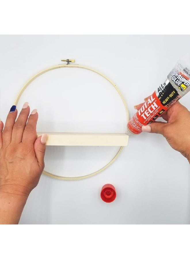 Super Glue Total Tech All-in-One Heavy-Duty Adhesive Sealant Crystal Clear 125 ml 11711004 - Image 4