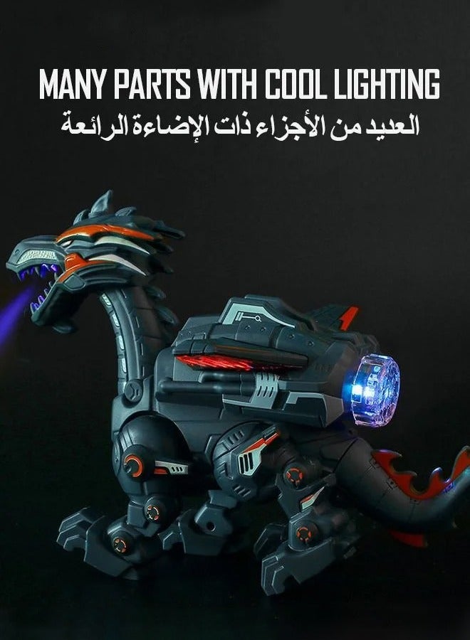 Webefun Walking Dinosaur - Educational Game with Spray Light, Interactive STEM Learning, Fun and Engaging Adventure, Walking Robot Dinosaur Toy for Boys and Girls - Image 3