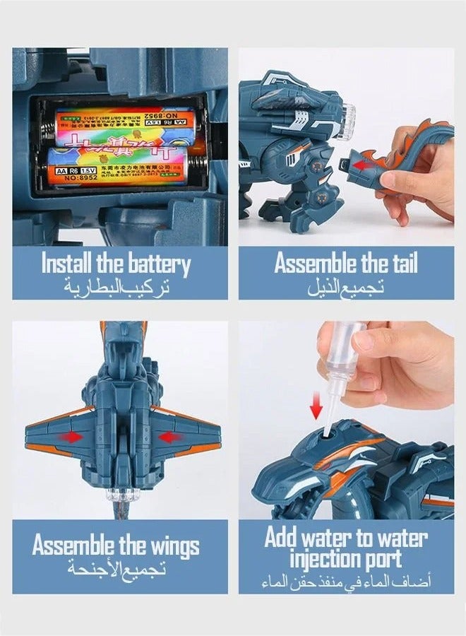 Webefun Walking Dinosaur - Educational Game with Spray Light, Interactive STEM Learning, Fun and Engaging Adventure, Walking Robot Dinosaur Toy for Boys and Girls - Image 5