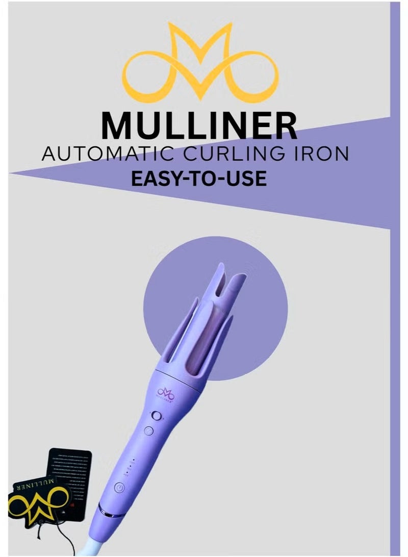 MULLINER Automatic Curling Iron 32 mm with PTC Heating, 3-Level LED Temperature Control, Easy Operation & Fast Styling - Image 3