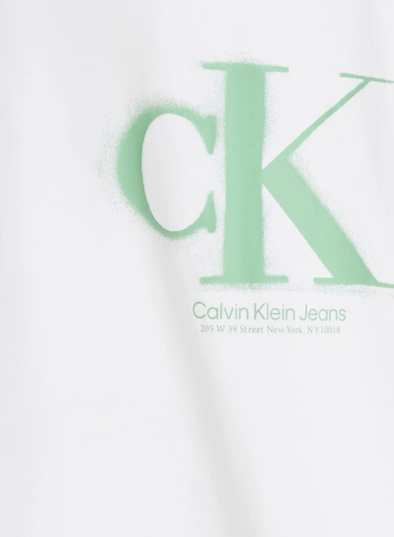 Calvin Klein Jeans Logo Crew Neck T-Shirt
