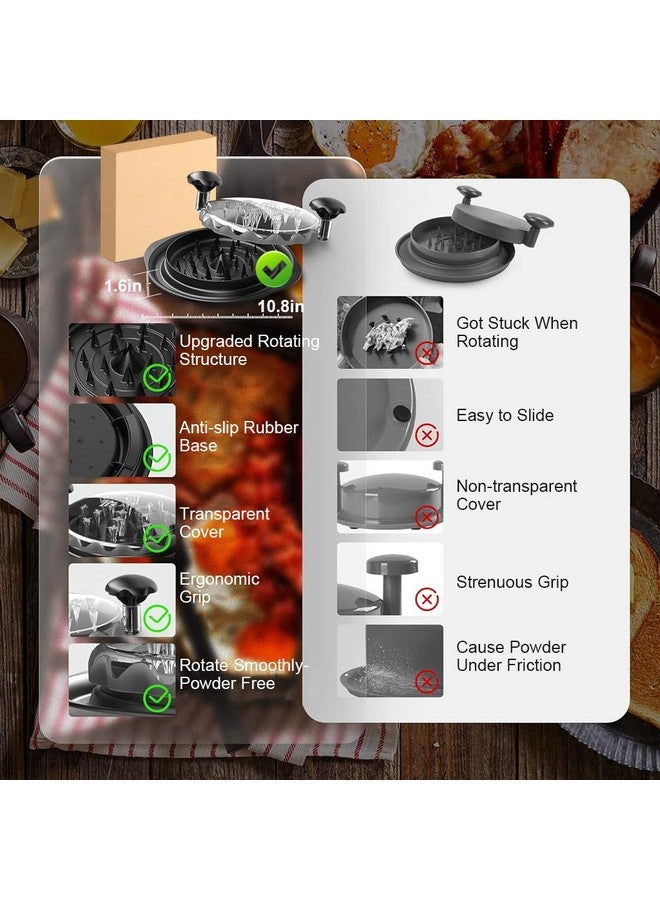 SUPVOX Supvox® 10.8" Chicken Shredder - Ergonomic Meat Shredder with See-Through Cover & Anti-Slip Base for Quick, Safe Food Preparation, BPA-Free, Heat Resistant, Ideal for BBQs & Salads (Black)  - Image 5