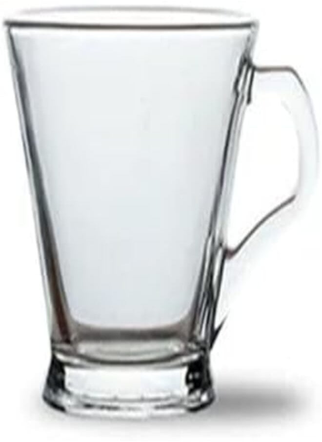 Blinkmax Pure crystal glass mug, the famous blinkmax brand, box of 6 pieces, code: 98 