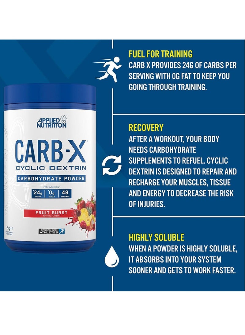 Applied Nutrition Carb-X Fruit Burst Flavor 48 Servings 1.2Kg - Image 4