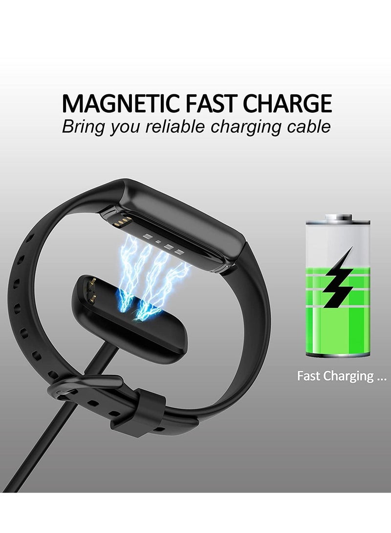 KASTWAVE Charger Cable for Fitbit Luxe Fitness Tracker Charge 5 Replacement Smartwatch USB Charging Cord 3.3Ft - Image 2