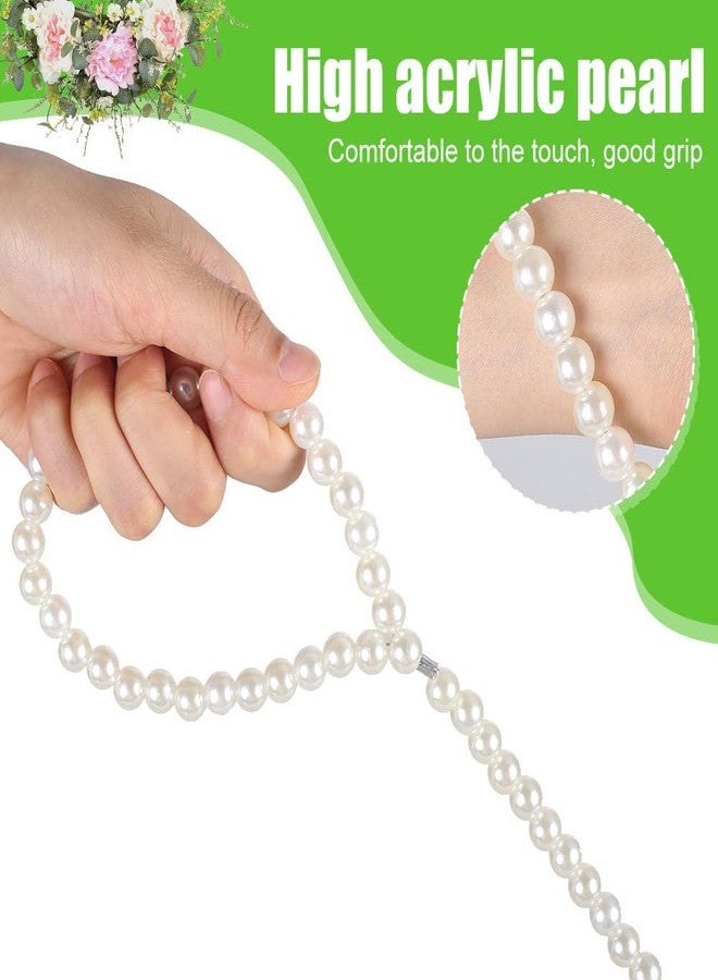 MiOYOOW Pet Leash, 3.94 FT Pearl Dog Leash with 360° Rotating Hooks for Small Dogs Cats Training Running Walking - Image 3