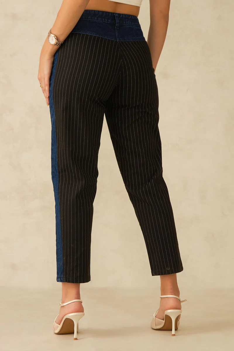 Virgio Virgio Sunny Cotton Panelled Trousers