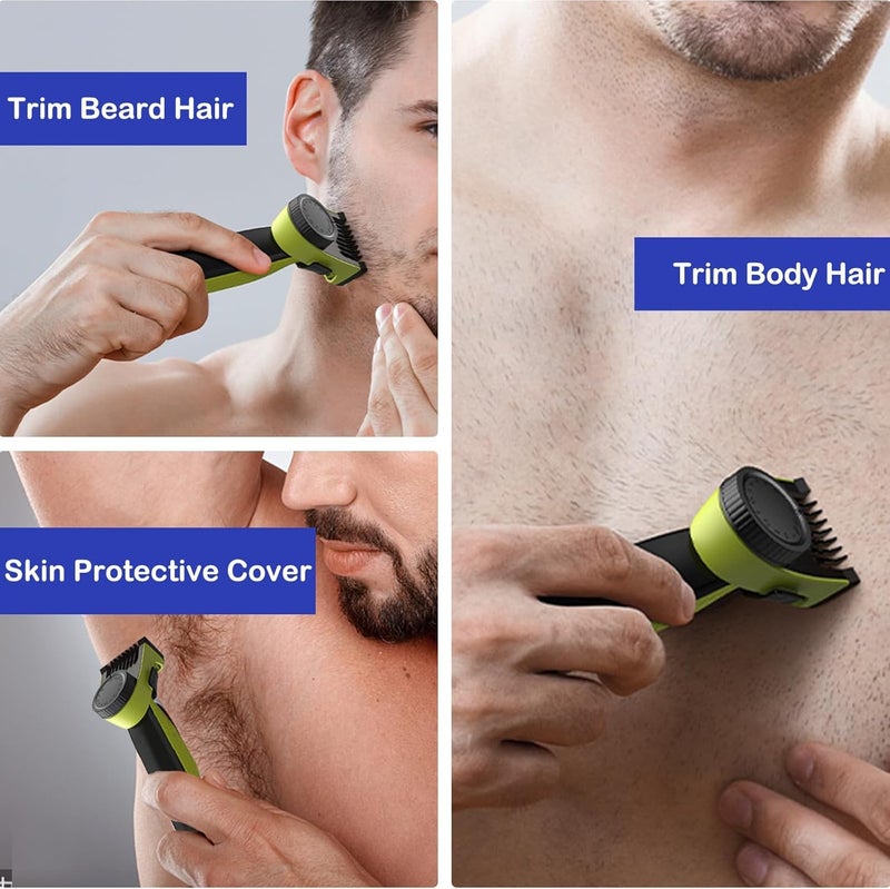 Much Hotter 14-in-1 Adjustable Guards Comb, Attachment for Hybrid Electric Trimmer QP2520 QP2530 QP2620 QP2630, from 0.4 to 10mm Precision Length, with Body Comb and Skin Guard - Image 5