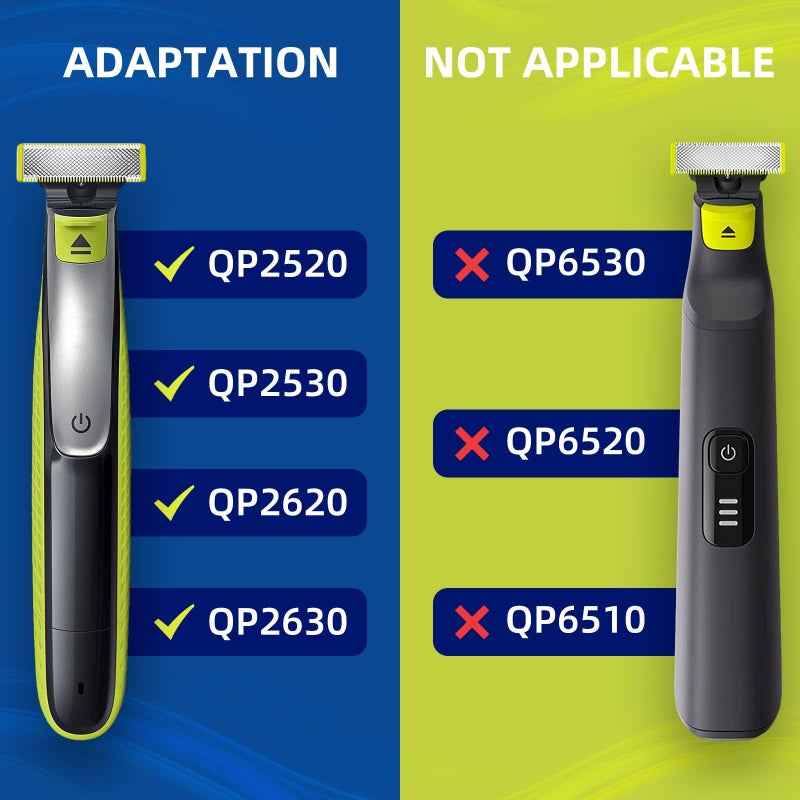 Much Hotter 14-in-1 Adjustable Guards Comb, Attachment for Hybrid Electric Trimmer QP2520 QP2530 QP2620 QP2630, from 0.4 to 10mm Precision Length, with Body Comb and Skin Guard - Image 3