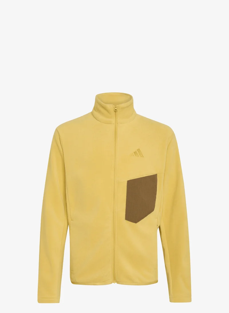 اديداس جاكيت بسحّاب كامل للأطفال Terrex Multi CLIMAWARM Fleece