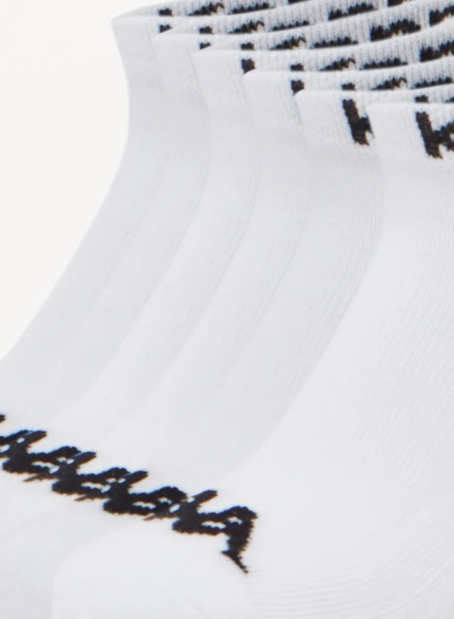 Kappa Boys's Printed Sports Socks - Set of 6