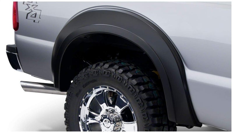 Bushwacker 2008802 ExtendAFender Style Rear Fender Flares 2 Piece Black