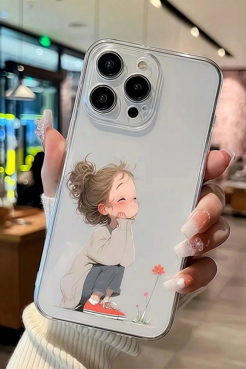 iPhone 16 Pro Max Case with Cute Little Girl Design - Image 1