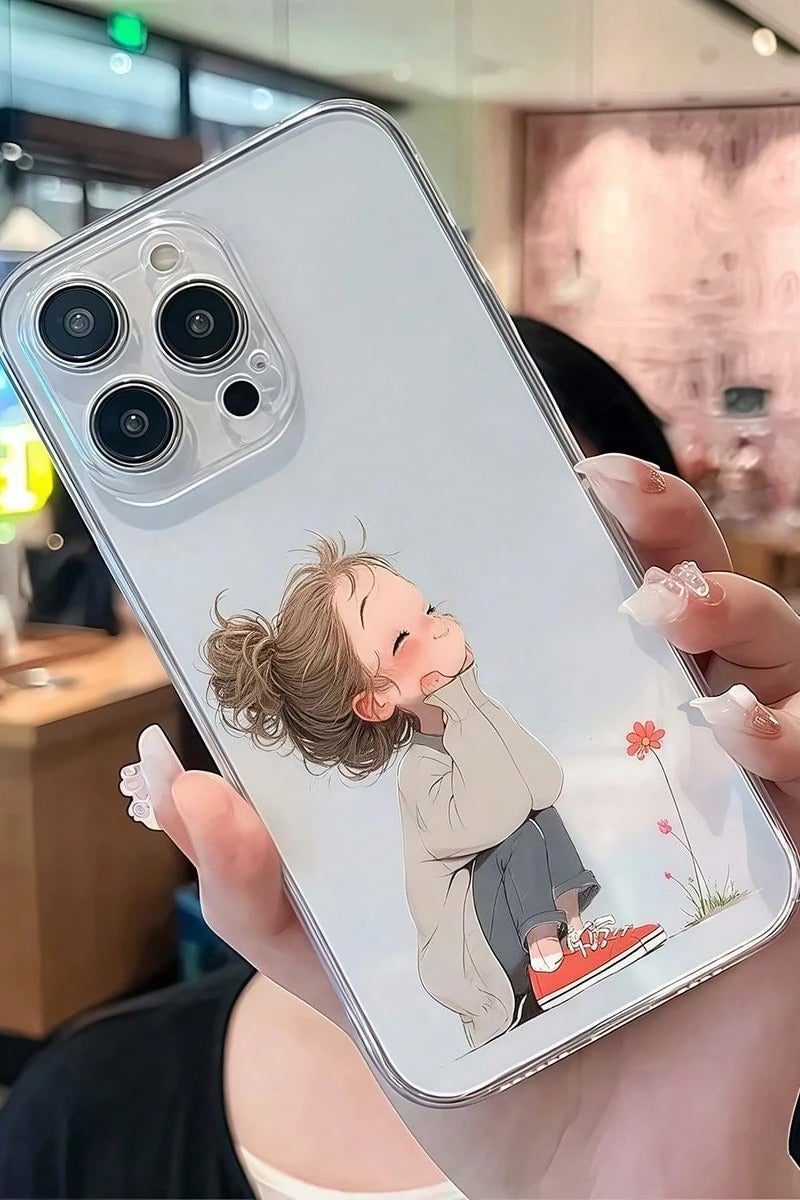 iPhone 16 Pro Max Case with Cute Little Girl Design - Image 3