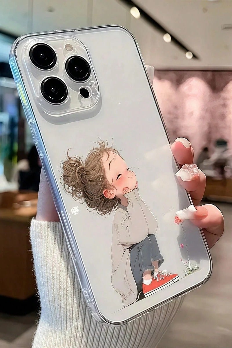 iPhone 16 Pro Max Case with Cute Little Girl Design - Image 4