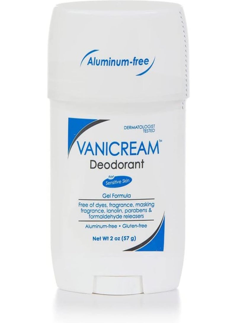 Vanicream Aluminum-Free Deodorant | Gel Formula | Fragrance and Gluten Free | For Sensitive Skin | 2 Ounce - Image 1