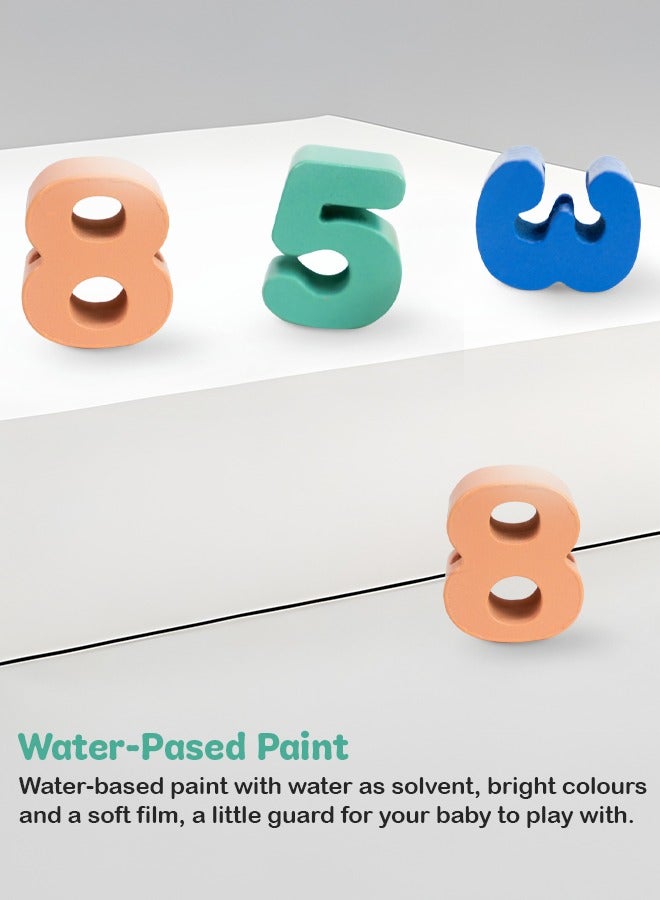 BAYBEE Wooden Lacing Children's Beads & 1 String 15 Pieces, Fine Motor Skills Toys for Kids, Stringing Toy With Rope For Early Learning, Focus Training And Parent-child Interaction Toy for Kids - Image 4