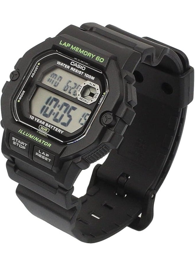 CASIO Resin Digital Watch WS-1400H-1AVDF - Image 3