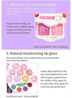 S&Li Novelty Multi-Layer Shell Shape Makeup Case Cosmetic Set Palette Girls Play Toy  - Image 2