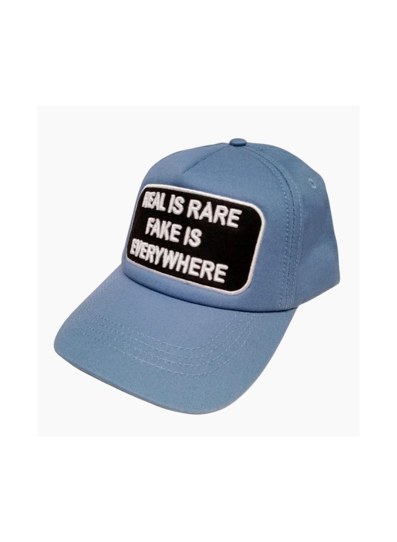 Fighter Gifts Real Is Rare Full Fabric Head Cap - Image 1